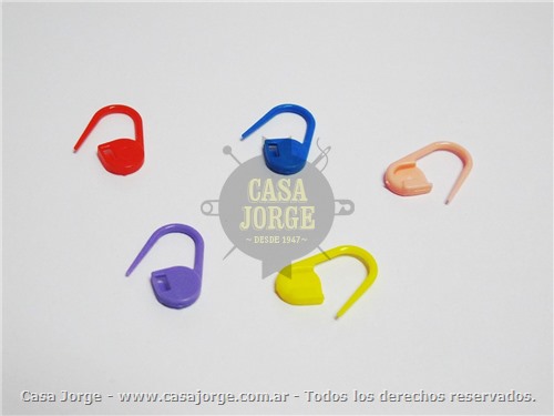 MARCA PUNTOS DE PLASTICO EN PAQUETES DE 25 UNIDADES